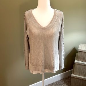 Lucky Brand silver sweater